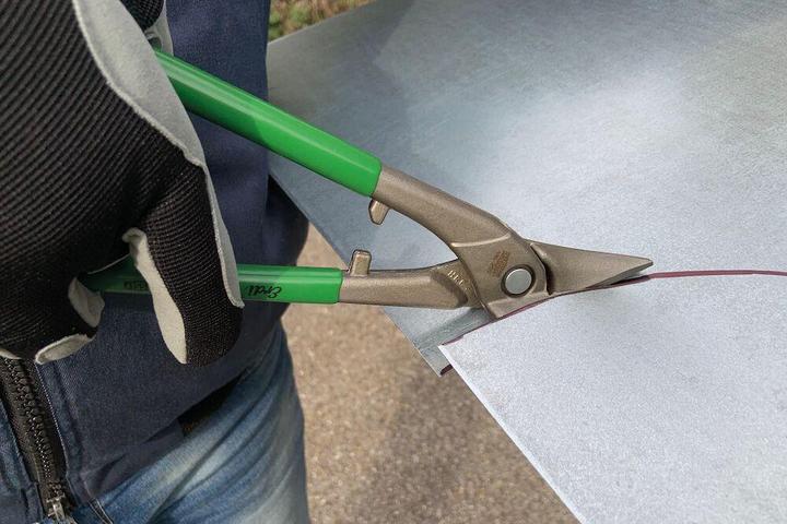 Actual product image Erdi Sheet metal shears right 280 mm (280 mm)