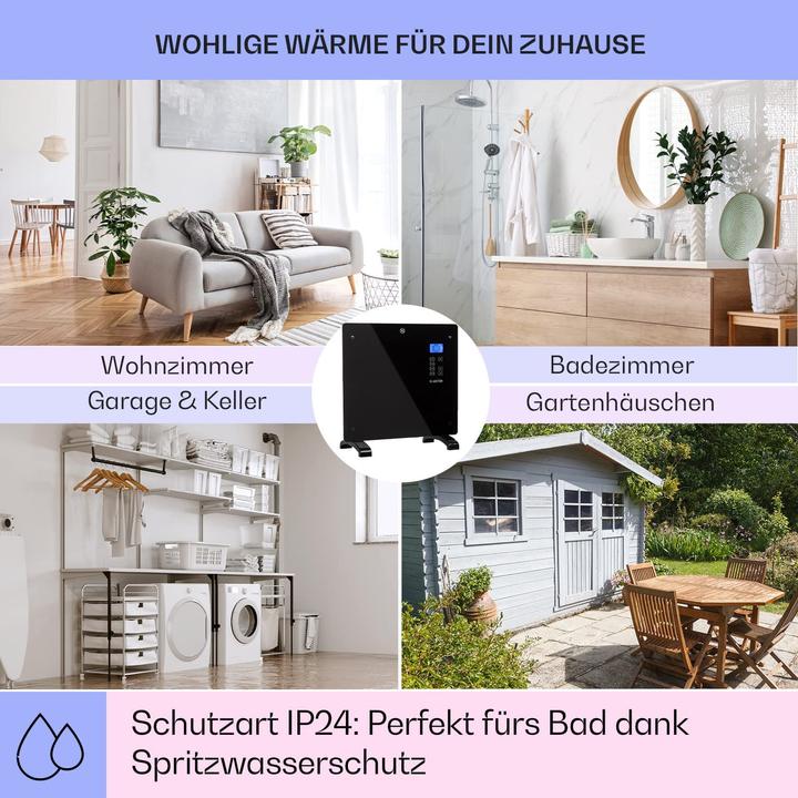 Actual product image Klarstein Electric heater, 1000 Watts - 20 m² (1000 W)