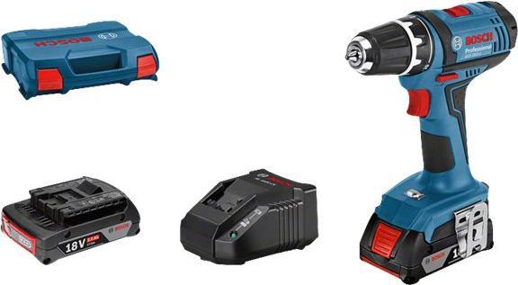 Bosch Professional GSR 18-2-LI Set (Rechargeable battery operated)