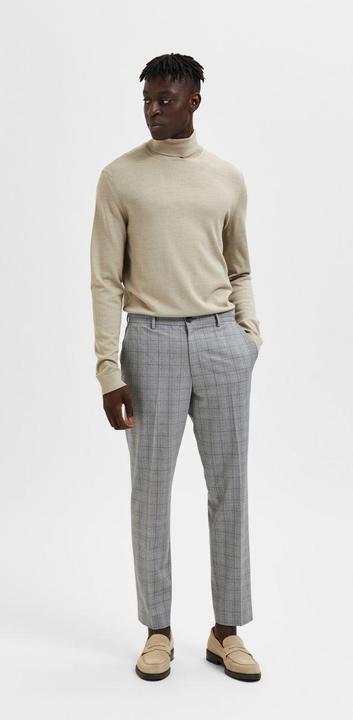 Actual product image Selected Homme Checked trousers (106)