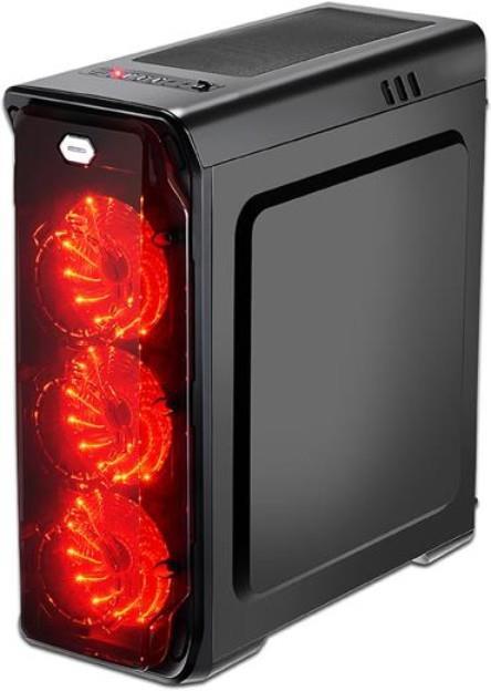 Actual product image LC-Power LC-988B - Red Typhoon (ATX, mATX, Mini-ITX)