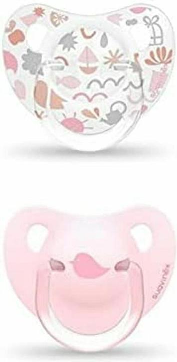 Image du produit Suavinex Sucette en silicone Anatomique 0 6m 2h