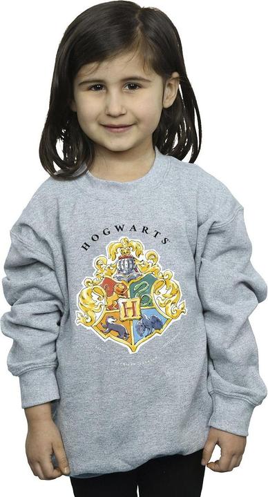 Actual product image Girls Hogwarts School Emblem Sweatshirt (140, 146)