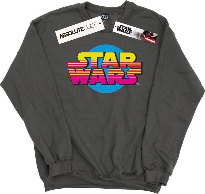 Actual product image Star Wars Mens Summer Fade Logo Sweatshirt (L)