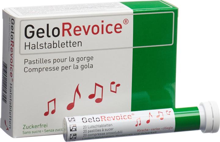 Actual product image GeloRevoice Kirsche Menthol (60 Piece)