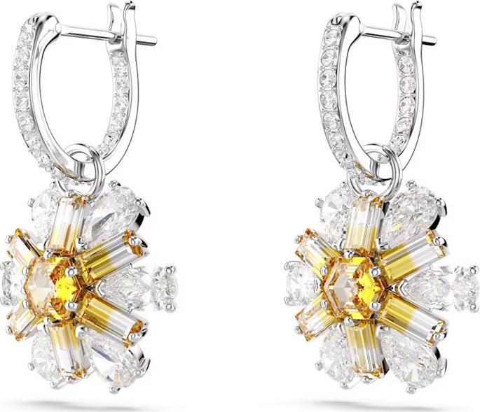 Produktbild Swarovski Idyllia Drop Ohrhänger Blume Gelb (Swarovski Metall)