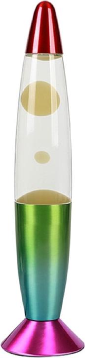 Actual product image Total Juggling iTotal - Colour-changing LED Lava Lamp - Rainbow Base and White Wax (XL2683)