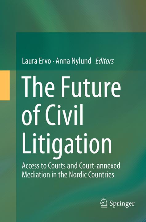 Immagine prodotto The Future of Civil Litigation (Laura Ervo, Anna Nylund, 2016)