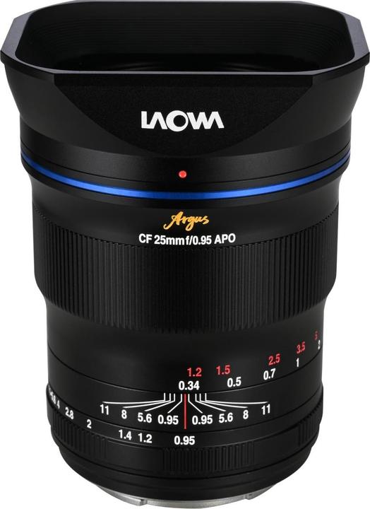 Actual product image Venus Optic Laowa Argus 25mm f/0.95 CF APO X-Mount (Fujifilm X, APS-C / DX)