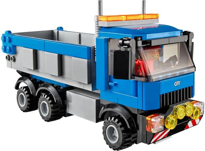 Produktbild LEGO Bagger und Transportwagen (60075, LEGO City)
