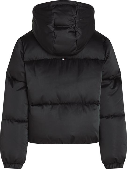 Immagine prodotto Tommy Hilfiger Kids New York Satijnen Puffer Jas - Zwart - Girls - 8 jaar (8)