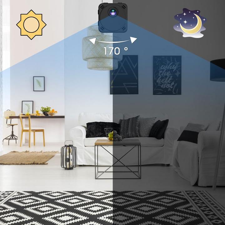 Actual product image Werkstein Mini WiFi IP camera Ultra HD 4K