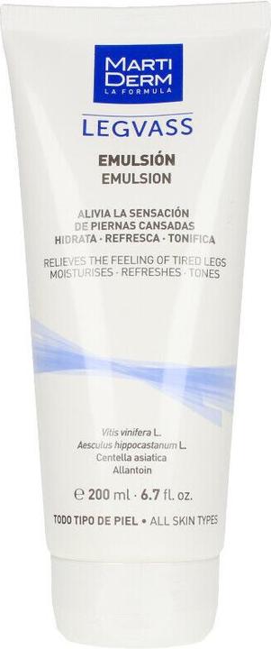 Martiderm LEGVASS emulsión hidratante piernas cansadas 200 ml (200 ml)