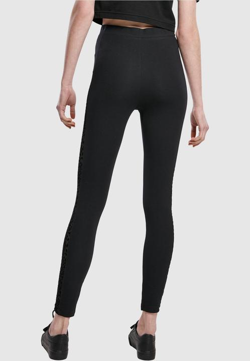 Produktbild Urban Classics Ladies Flock Lace Stripe Leggings (5XL)