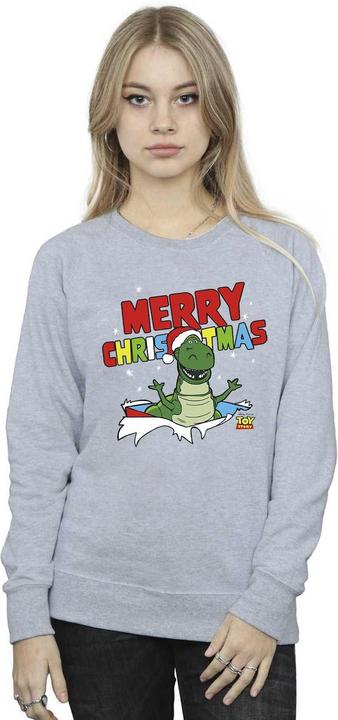 Image du produit Disney - Sweat TOY STORY REX CHRISTMAS BURST - Femme (S)