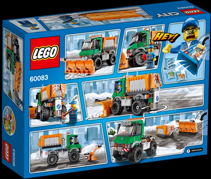 Actual product image LEGO Snowplow Truck (60083, LEGO City)