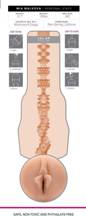 Productafbeelding Fleshlight Meisjes - Mia Malkova LVL UP