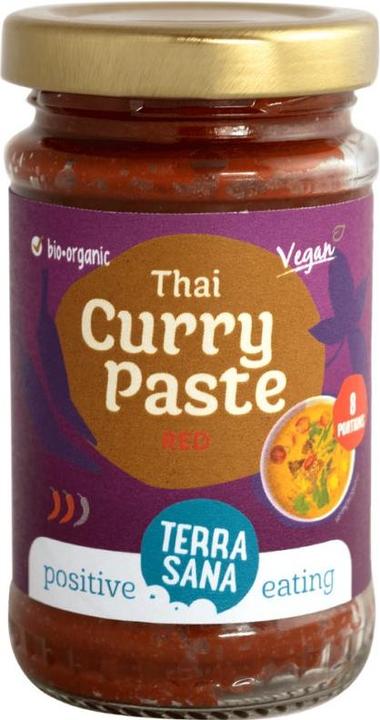 Produktbild Terra Sana Thai Curry Paste Red Bio (120 g)