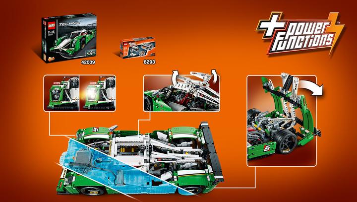 Produktbild LEGO Langstrecken-Rennwagen (42039, LEGO Technic, LEGO Seltene Sets)