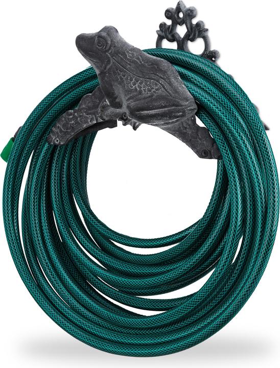 Immagine prodotto Relaxdays Sella portatubo con rana (30 m)