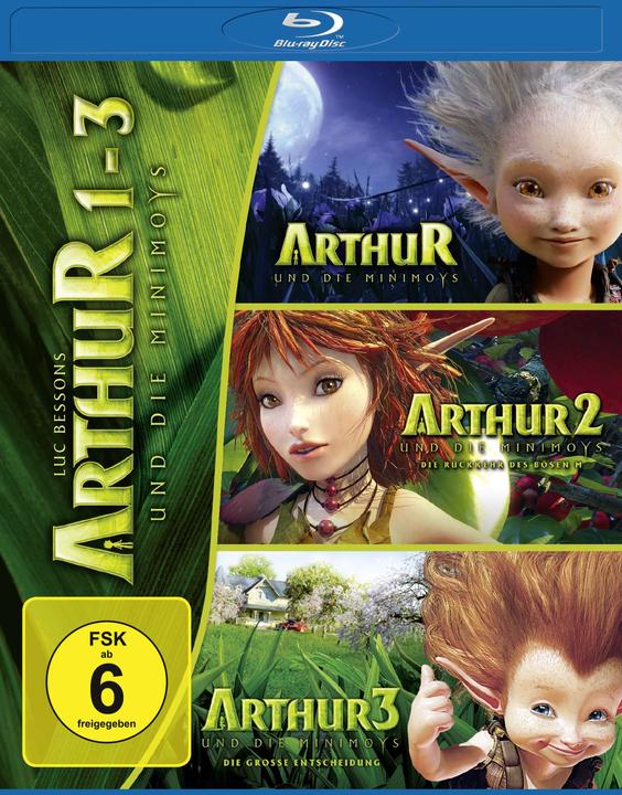 Image du produit Arthur et les Minimoys 1-3 Bluray Box (Blu-ray, 2007, Allemand)