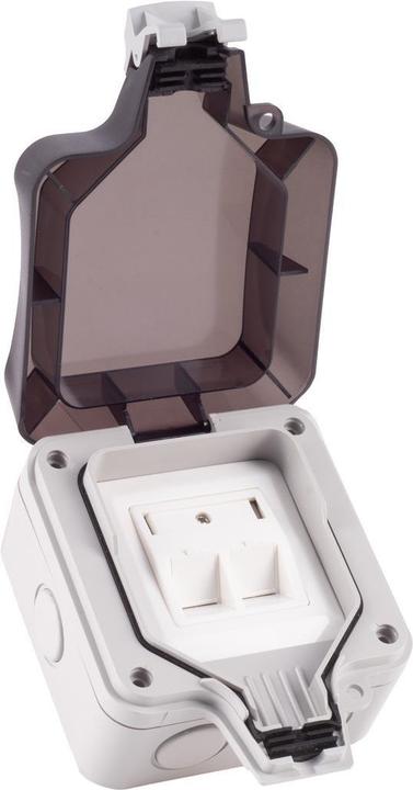 Image du produit Shiverpeaks S/CONN maximum connectivity Boîtier extérieur de prise réseau pour Keystones, IP66