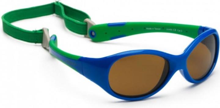 Koolsun Flex Royal Blue Green Kinder-Sonnenbrille
