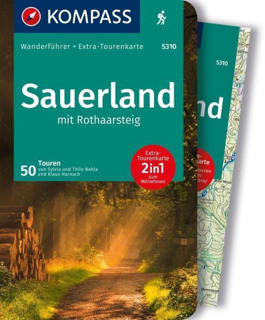 Produktbild Wanderführer Sauerland mit Rothaarsteig, 50 Touren