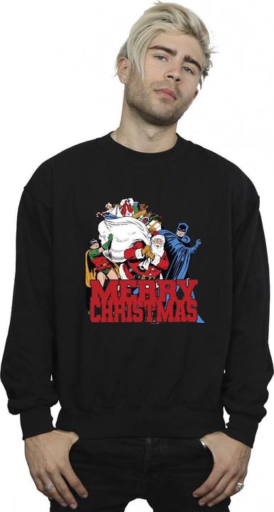 Immagine prodotto Felpa Batman Merry Christmas in cotone (L)
