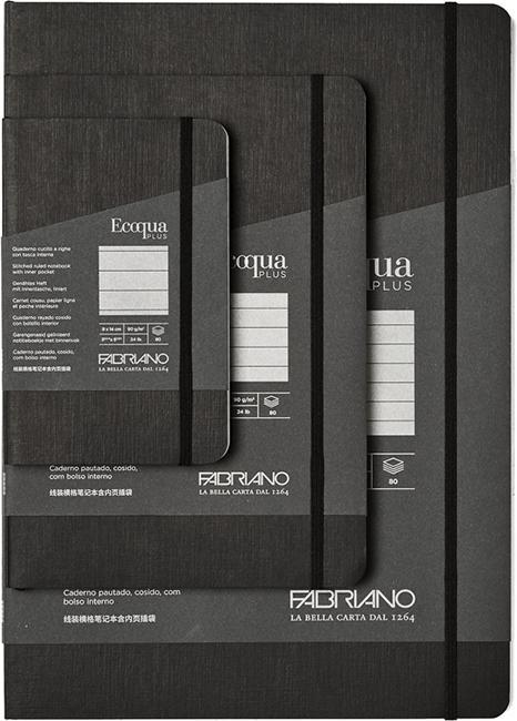 Image du produit Fabriano Cahier (A4, À rayures, Couverture souple)