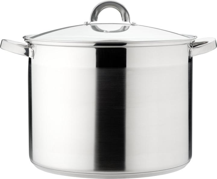 Melianda Casserole 15,0 litres MA-19000 (30 cm, Casserole, Acier inoxydable)