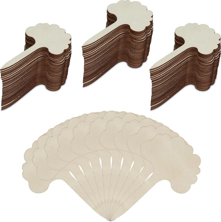 Image du produit Relaxdays 100x fiches pour plantes (20 cm, 6 cm)