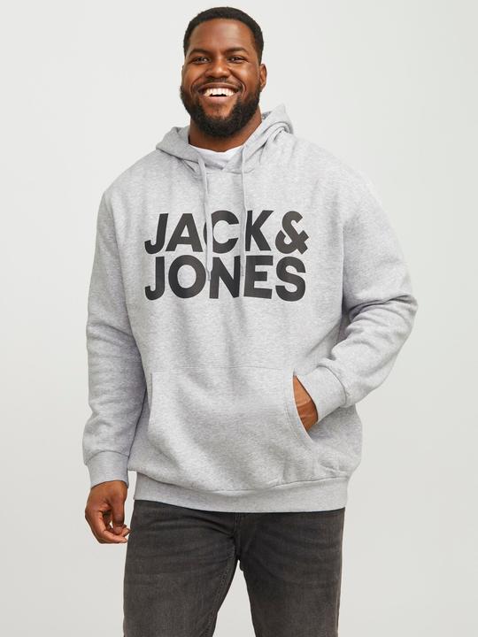Produktbild Jack & Jones Basic Logo Plus Size Hoodie (XXL, 5XL)