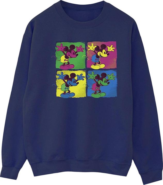 Actual product image Disney Womens/Ladies Mickey Mouse Pop Art Sweatshirt (S)