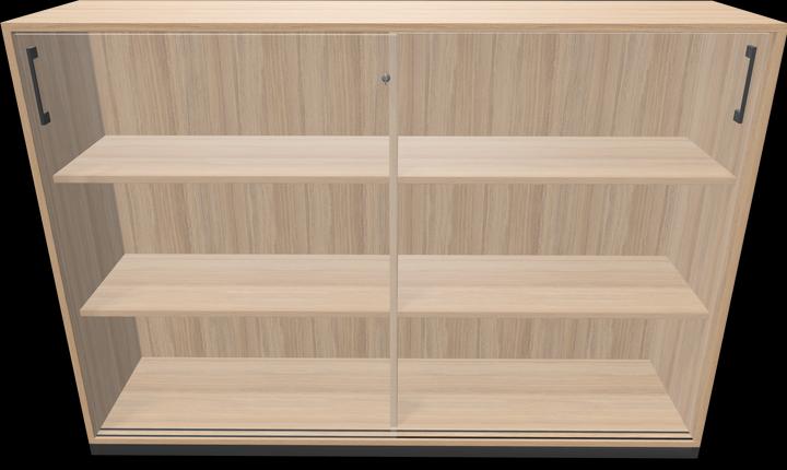 Actual product image Narbutas Choice sliding door cabinet (160 x 40 x 111.5 cm)