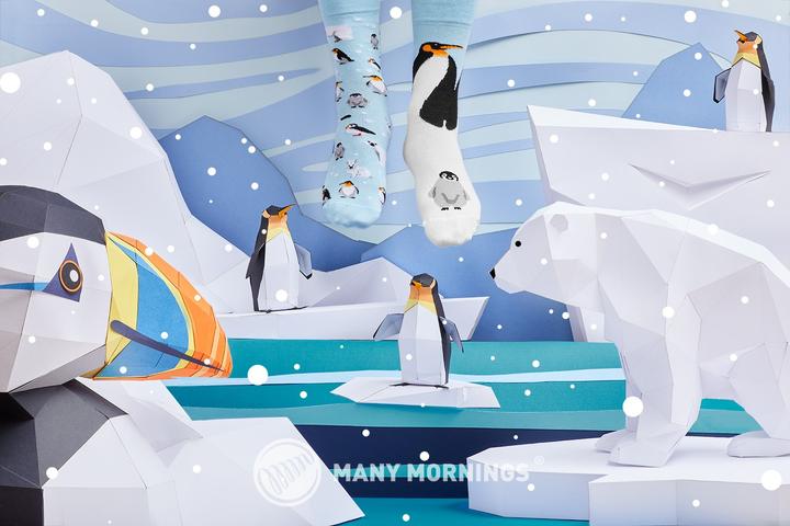 Actual product image Many Mornings Frosty Friends (Single pack, 39 - 42)