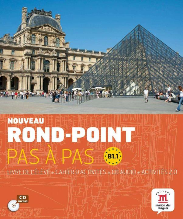 Immagine prodotto N Rond-Point pas à pas 3 B1.1 KÜB+CD (Tedesco, Francese, 2022)