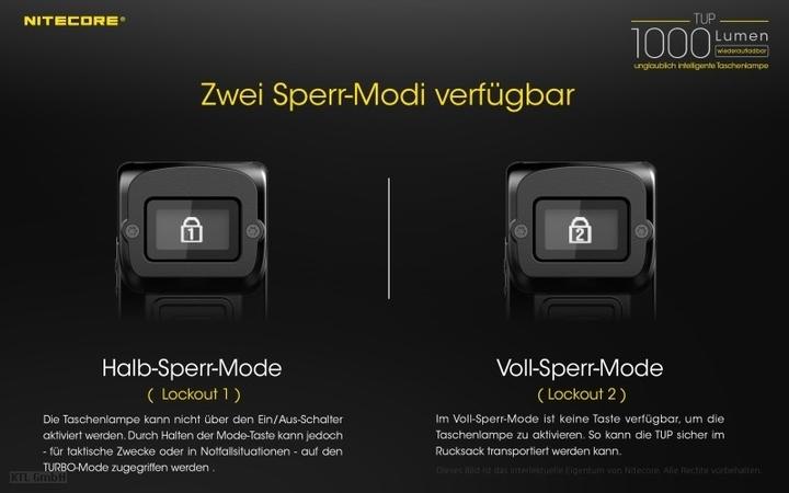 Produktbild Nitecore TUP - schwarz (7.03 cm, 1000 lm)