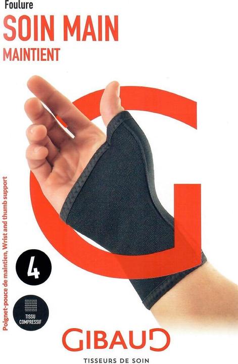Produktbild Gibaud Handgelenk-Daumenbandage anatomisch L 18-19cm (L)