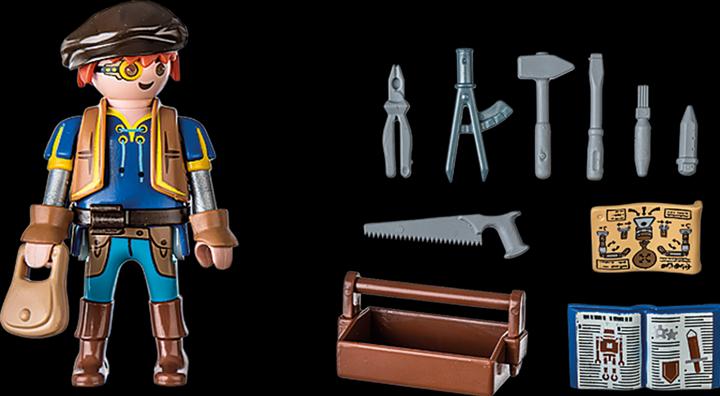 Produktbild Playmobil Novelmore - Dario mit Werkzeug (71302, Playmobil Novelmore)