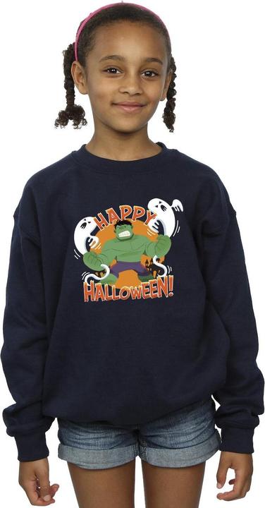 Produktbild Hulk Happy Halloween Sweatshirt Mädchen (140, 146)