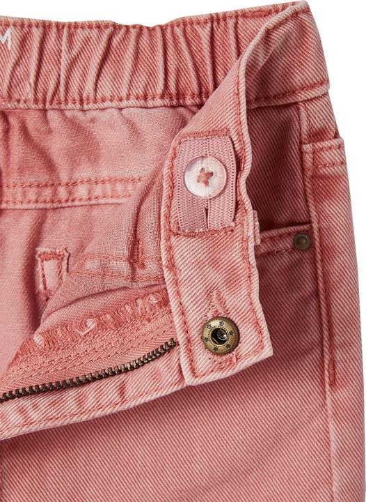 Actual product image Vertbaudet Girls' mom trousers, SLIM waist size (86)