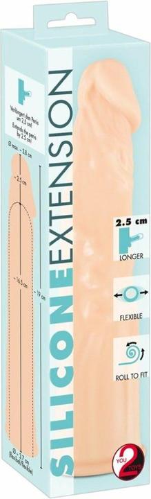 Actual product image You2Toys Silicone Extension