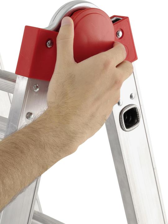 Produktbild Hailo Teleskopleiter (Teleskopleiter, Mehrzweckleiter, 53 cm)