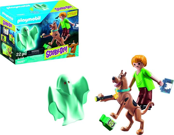 Immagine prodotto Playmobil Scooby e Shaggy con fantasma (70287, Playmobil Scooby-Doo)