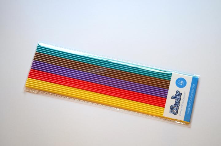 Image du produit 3Doodler 25 filaments ABS MIX Hipster Hues