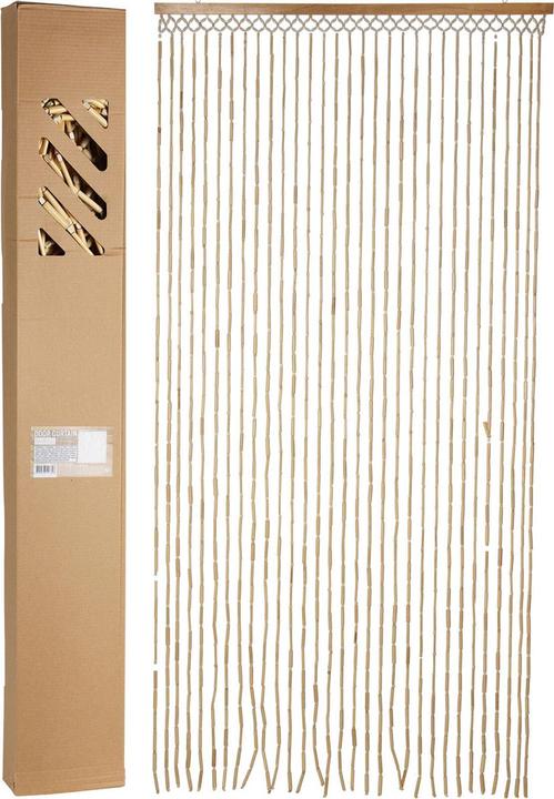 Produktbild H & S Collection 2er-Set Türvorhang Bambus, Wandschmuck, 90 x 180 cm (90 x 180 cm)
