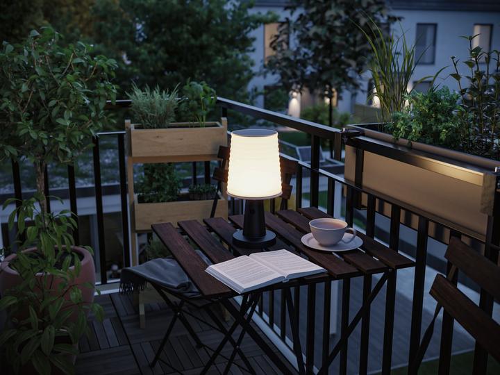 Image du produit Paulmann Lampe de table solaire Ilanga (320 lm, IP44)