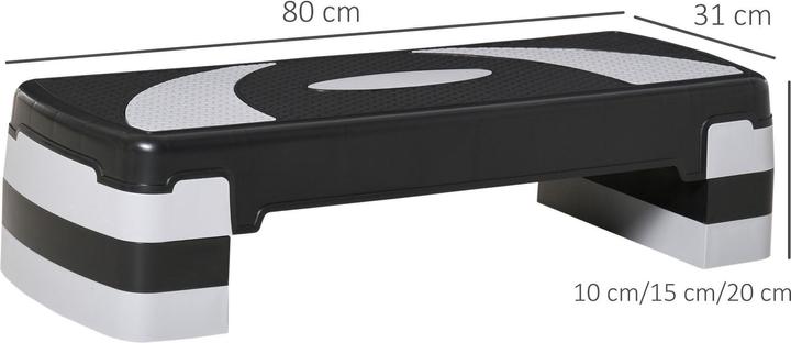 Actual product image Homcom Tapboard with 3 steps