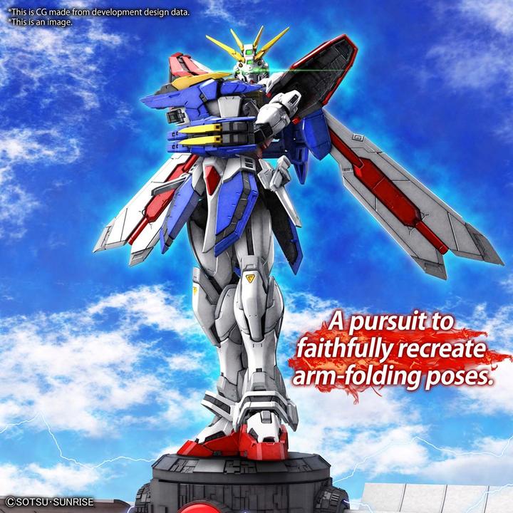 Actual product image Bandai God Gundam